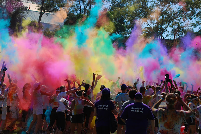 The Swisse Color Run Australia Sydney 2013