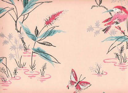 vintage wallpaper room. They offer wallpapers in