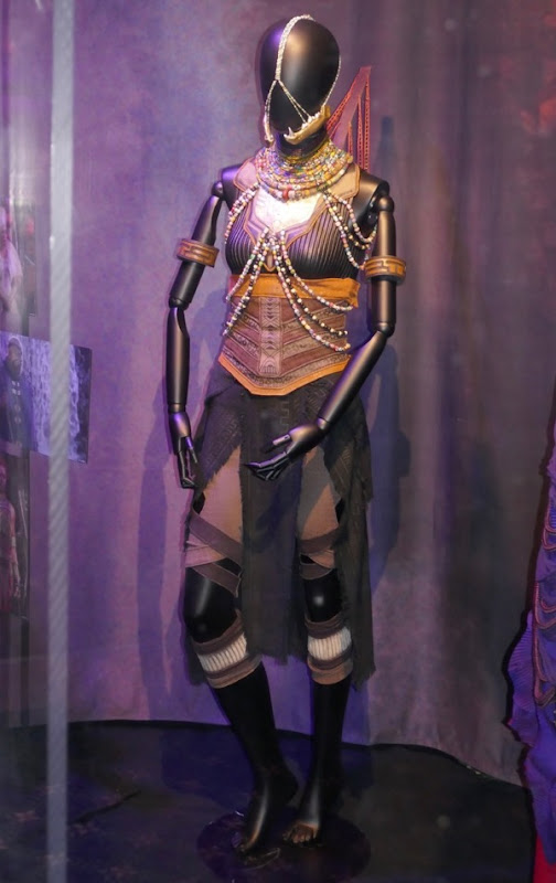 Letitia Wright Black Panther Shuri film costume