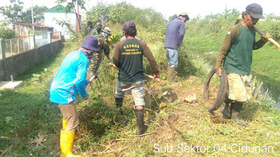 Kegiatan Rutin Harian Satgas Subsektor 21-04 Cidurian