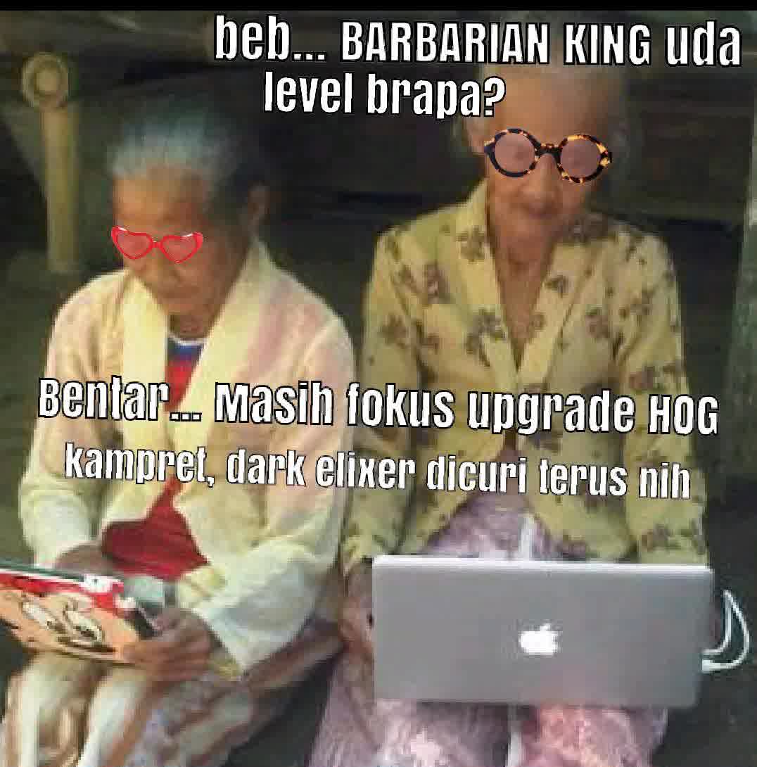 DP BBM Meme COC Lucu Unik Dan Gokil Terbaru