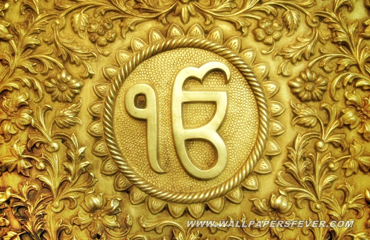 Gold IK ONKAR HD Wallpaper | Wallpapers Fever | Photos,Images ...