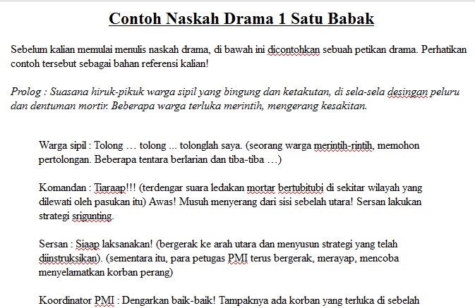 Contoh Drama Yang Ada Prolog Dan Epilog - Simak Gambar Berikut