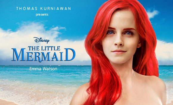 Emma Watson Little Mermaid Movie