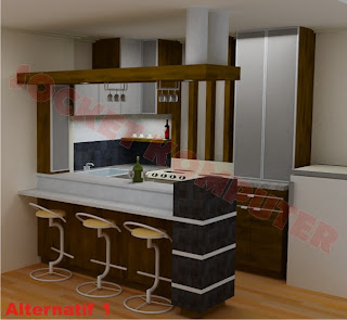 Perancangan Interior Desain DAPUR MINI BAR Perancangan Interior Desain DAPUR MINI BAR