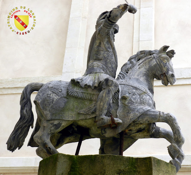 NANCY (54) - Musée Lorrain : Statue équestre de René II de Lorraine