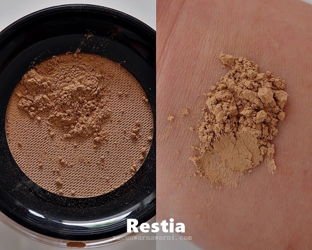 Swatch Looke Loose Powder Shades Restia (Tawny beige)