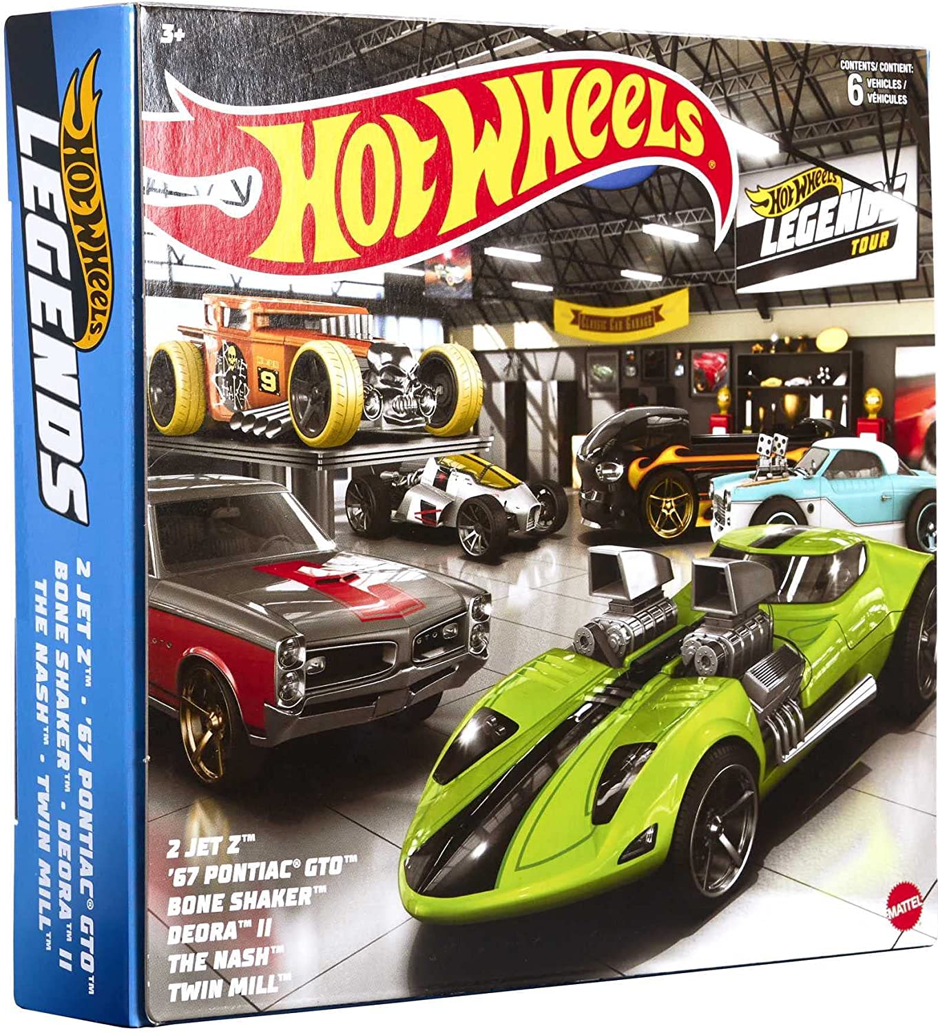 Hot Wheels Themed, Legends Multipack, Vehículo de Juguete para niños de 3 años en adelante