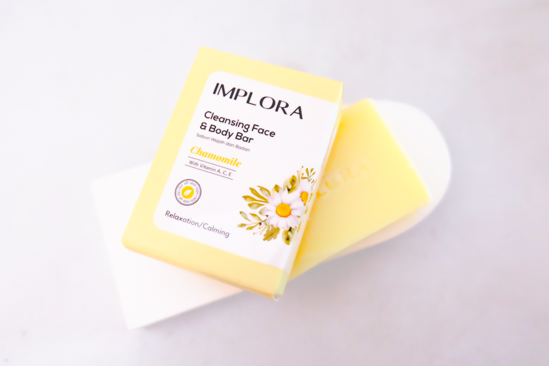 [Review] Implora Cleansing Face & Body Bar Chamomile