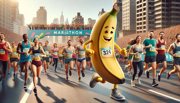 バナナぴろしがマラソン大会に出ようと思う