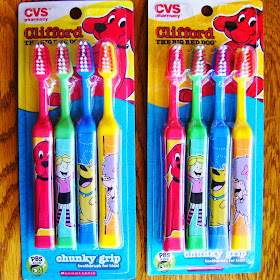 Clifford toothbrushes.