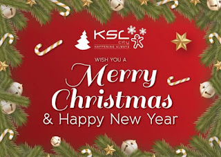 Wish You A Merry Christmas & Happy New Year 2018 @ KSL City