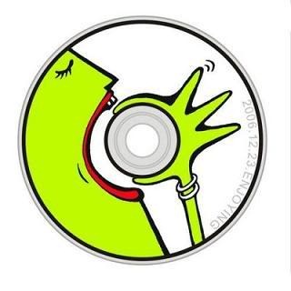 8 Creative Drawings On CD Cover