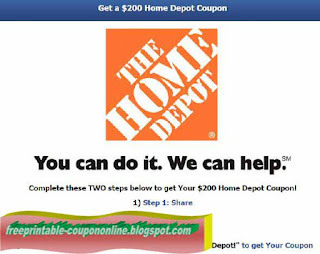 Free Printable Home Depot Coupons