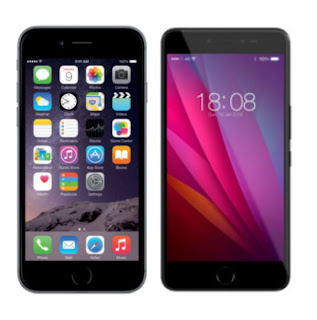 Perbandingan Advan G2 dan iPhone 6+