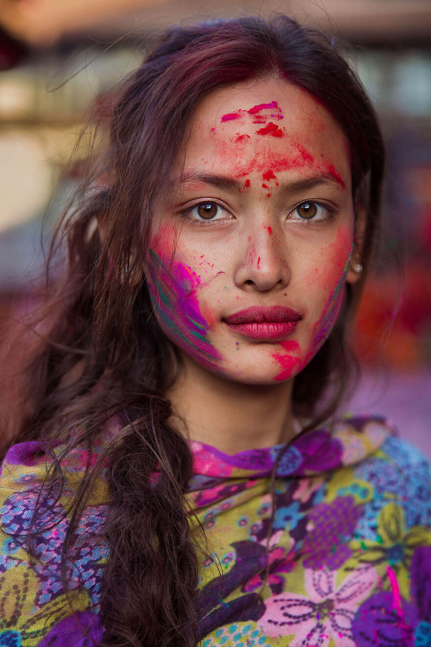 This Photographer Took Pictures Of Women From All Over The World. You'll Be Amazed By Their Beauty And Uniqueness! - Kathmandu, Nepal