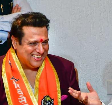  Actor Govinda returns to politics after a 14-year hiatus by joining the Shinde Sena