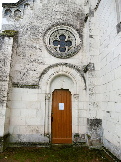 The church at Saint Cyran du Jambot, Indre, France. Photo by Loire Valley Time Travel.