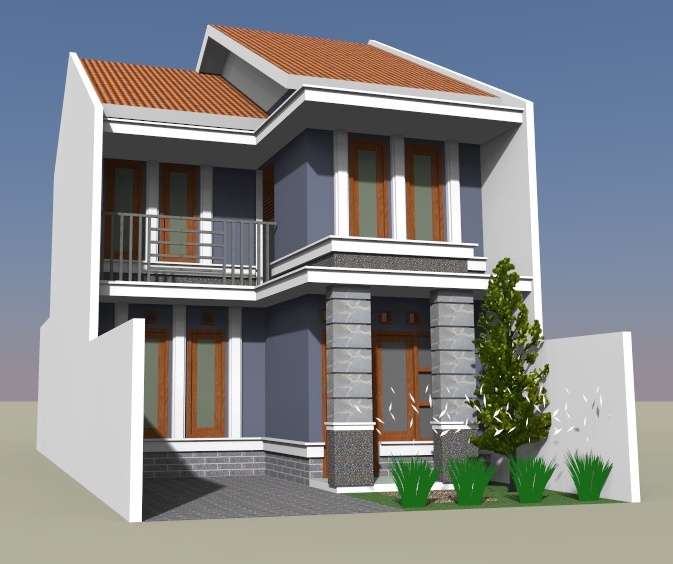  rumah  minimalis  2  tingkat 