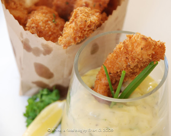 Merlans Colbert (Deep-fried Whiting with Tartar Sauce)