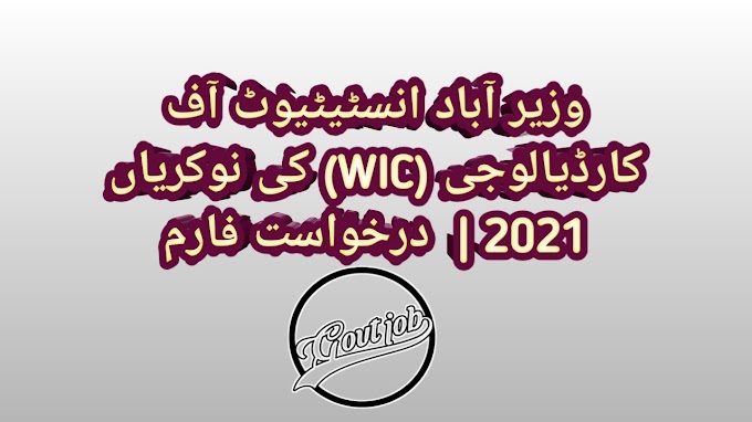 وزیر آباد انسٹیٹیوٹ آف کارڈیالوجی (WIC) کی نوکریاں 2021 |  درخواست فارم