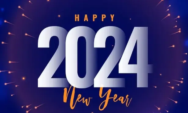 Happy new year 2024 whatsapp status