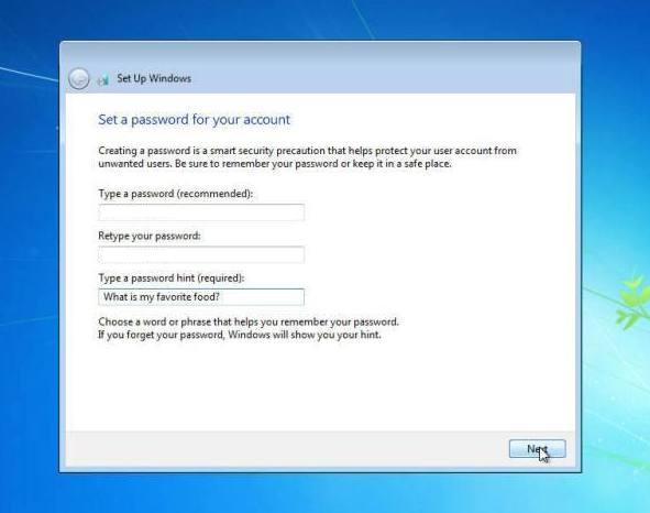 memasukan password windows 7