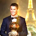 Cristiano Ronaldo égalise Messi et prend son 5 ème ballon d'or