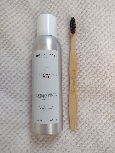 The Hair Boss Anti-Static Mist & The Humble Co. Biodegradeable Bamboo Toothbrush