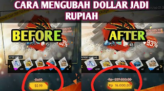 $0.99 berapa rupiah di free fire