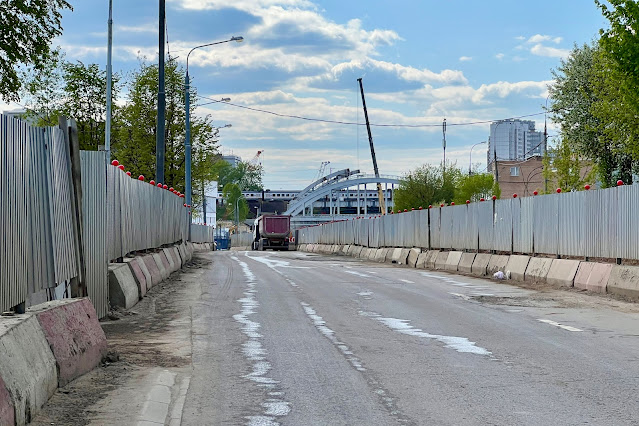 Проектируемый проезд № 2236, строительная площадка автодороги «Алтуфьевское шоссе – улица Лётчика Осканова»