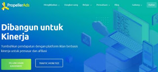 situs penyedia iklan selain adsense adalah propller ads