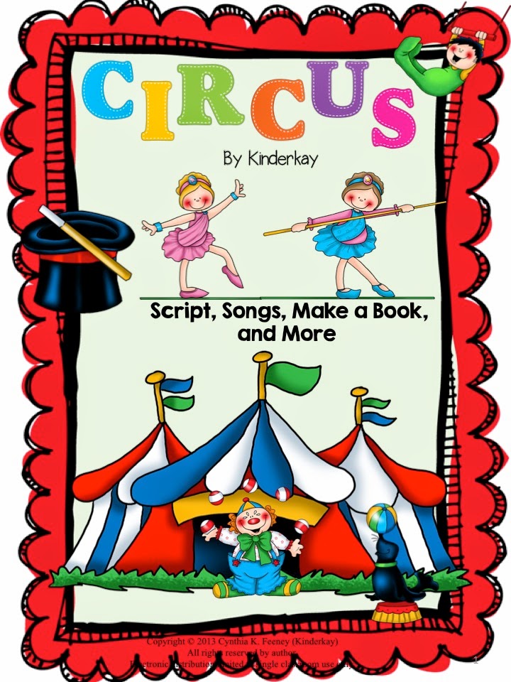 https://www.teacherspayteachers.com/Product/Lets-Put-on-a-Circus-Script-and-Make-a-Book-Pack-535519