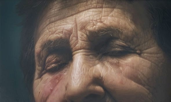 Javier Arizabalo pinturas hiper realistas retratos pessoas mãos