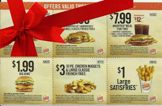 Free Printable Burger King Coupons