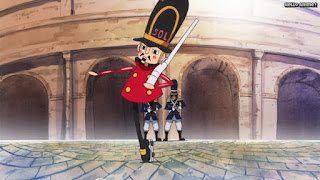 ワンピースアニメ ドレスローザ編 631話 雷兵隊 | ONE PIECE Episode 631