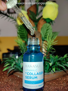 tekstur hanasui vitamin c collagen serum