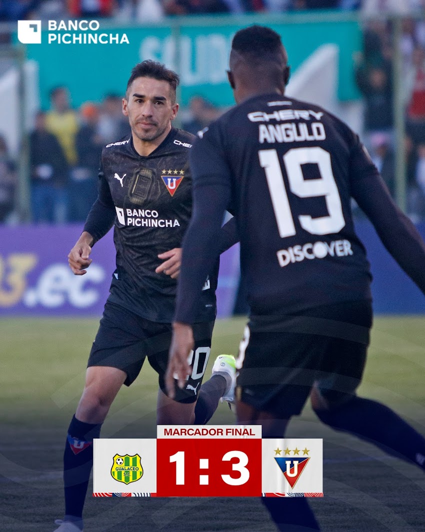 Gualaceo pierde de local 1-3 ante Liga de Quito 