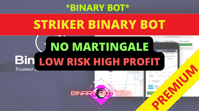 Striker Binary Bot | 100% profitable | Binary Bot King