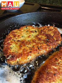 milanesas empanizadas de pollo italiana italiano parmesano facil empanizado pollo frito