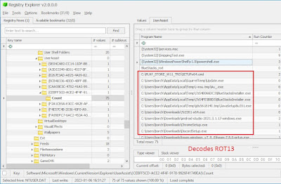 DIGITAL FORENSICS decodes ROT13