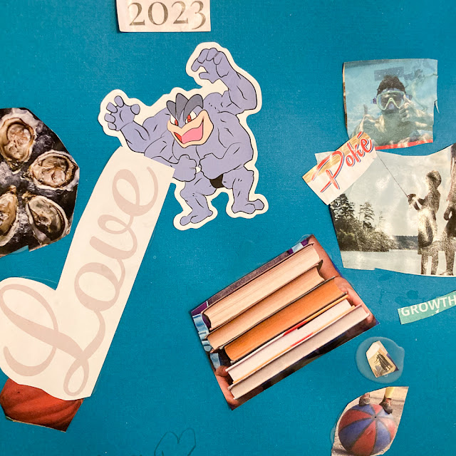 how to create vision boards with elementary and middle school kids for a fun new years resolution collage craft activity