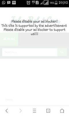 Cara Memasang Anti Adblock UC Browser Di Blogger [Tested]