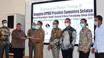  Anggota DPRD Sumsel Dapil Palembang Apresiasi Keberhasil Pemkot 