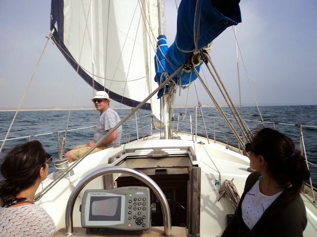 Sailing in Peniche