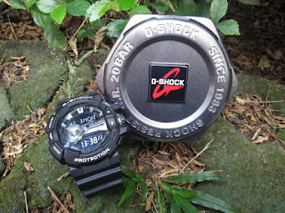 Jam Casio G-Shock GA-400GB-1A Seken Original Fullset Seperti Baru