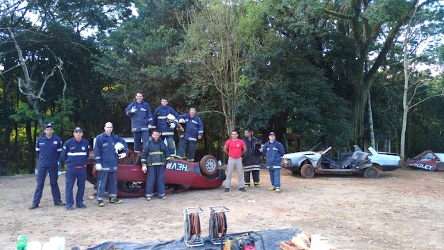 Bombeiros Comunitários de Roncador participam de treino intensivo