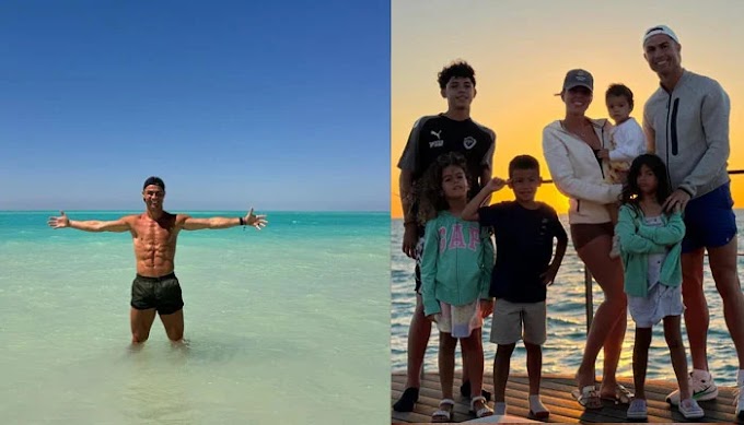 Ronaldo shares pictures of 're-energizing in Saudi Arabia' with his loved ones