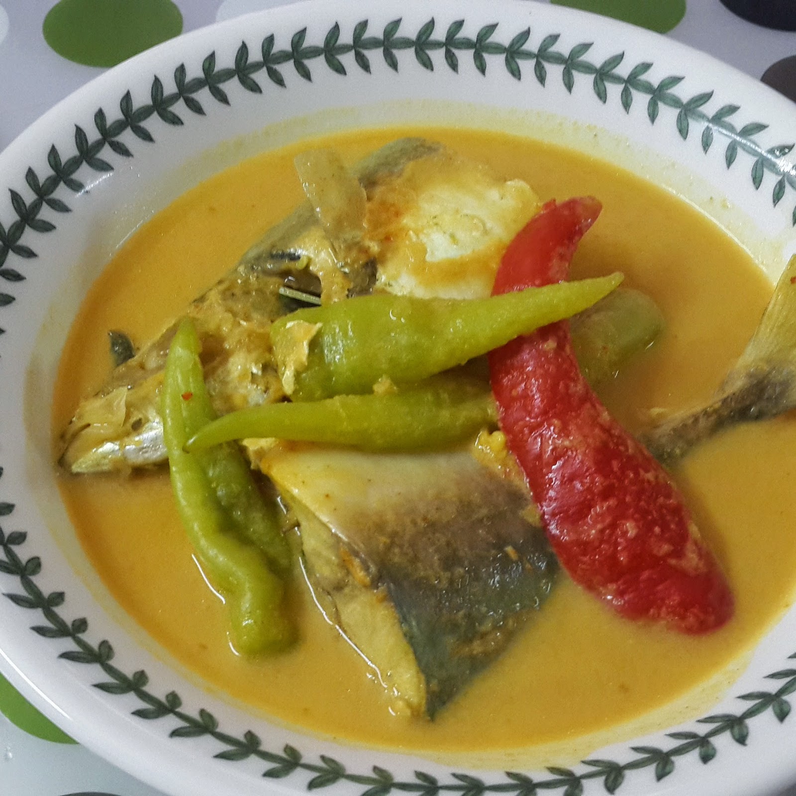 Resepi Masakan Kegemaran: Gulai Lengkuas Kunyit Ikan 