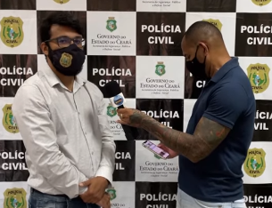 POLÍCIA CIVIL PRENDE HOMEM QUE SE PASSAVA POR MOTOTAXISTA ACUSADO DE ESTUPRO DE VULNERÁVEL EM SOBRAL-CE